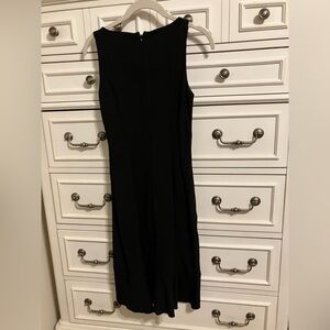 WHBM black business casual dress knee length. Like new. Excellent condition.
